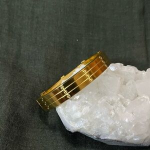 Gold Bangle Bracelet